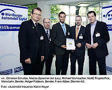 Platzierung für Bender beim NoAE Innovations-Wettbewerb 2009